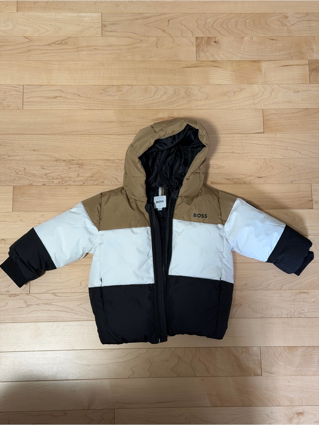 Boss Baby' Puffer Jacket (12mo)